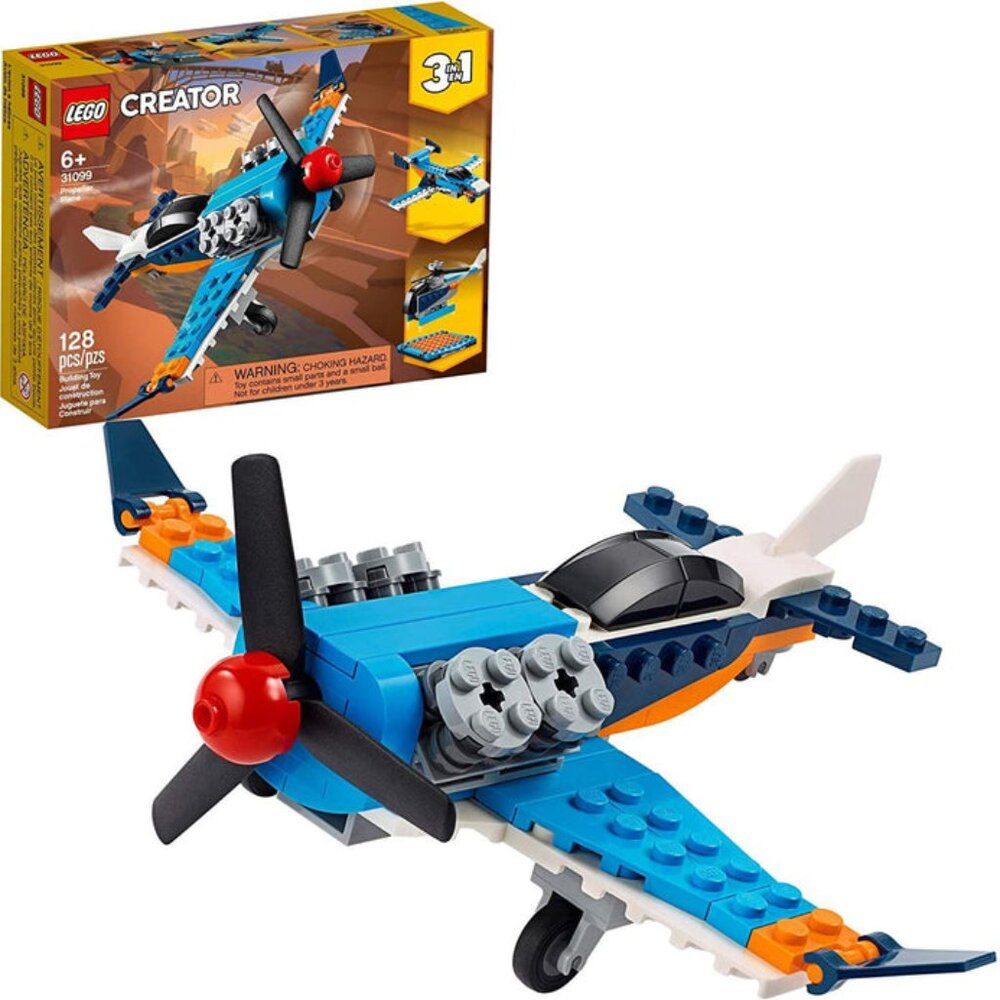 Lego  Creator 3 in 1 Propeller Plane 31099  Brand New